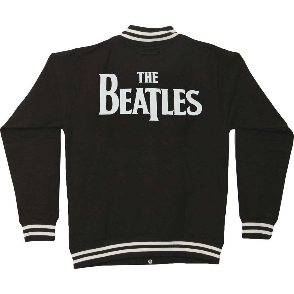 Beatles Drop T Logo Varsity Jacket 210402 | Rockabilia Merch Store