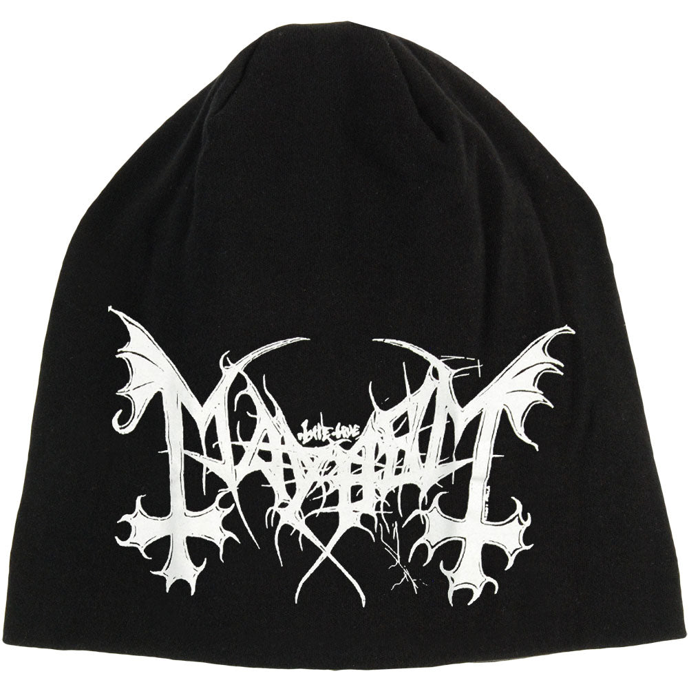 Mayhem Logo (Back Print) Beanie