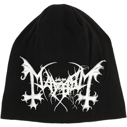 Mayhem Logo (Back Print) Beanie
