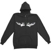 Wings Zippered Hooded Sweatshirt