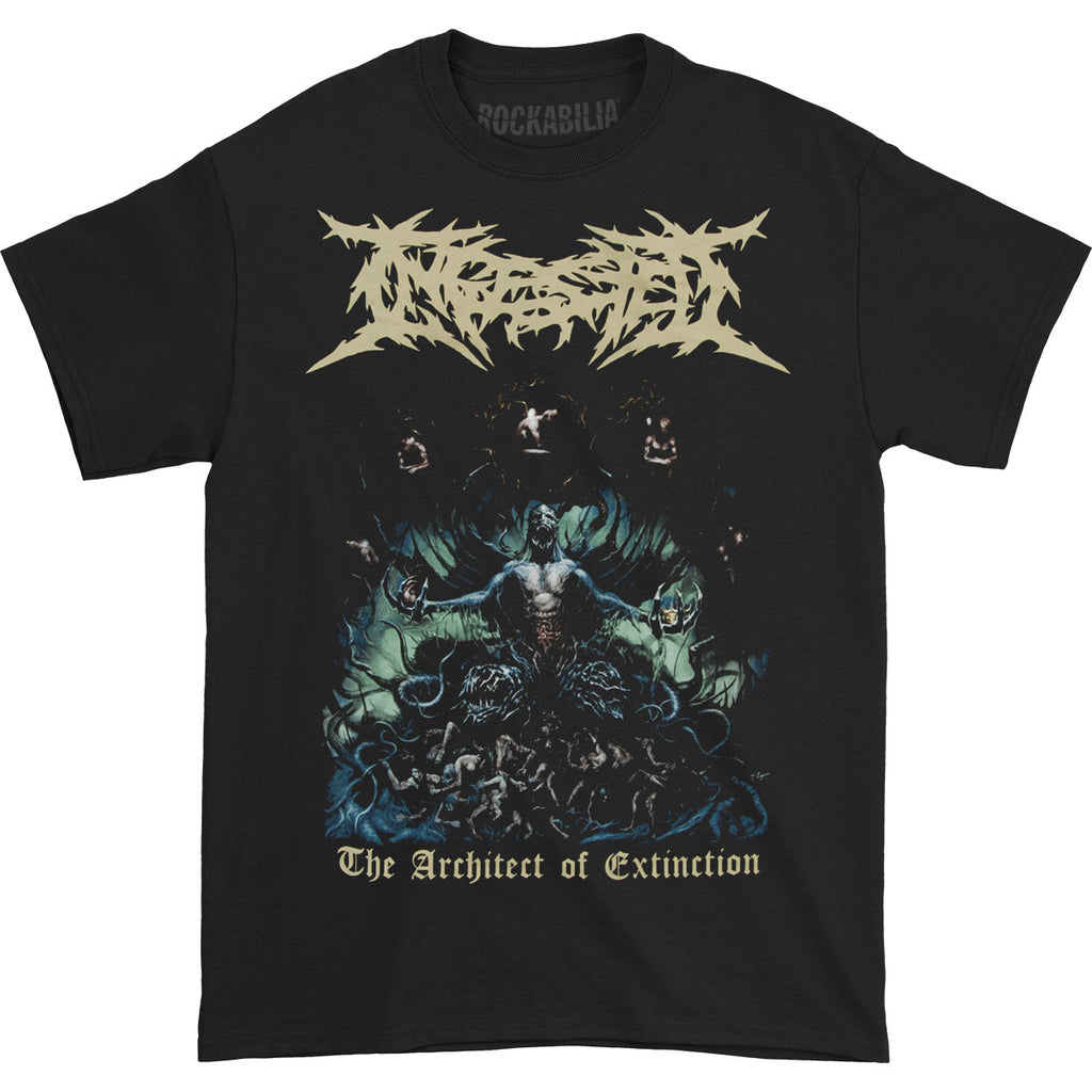 Ingested The Architect Of Extinction T-shirt 210726 | Rockabilia Merch ...