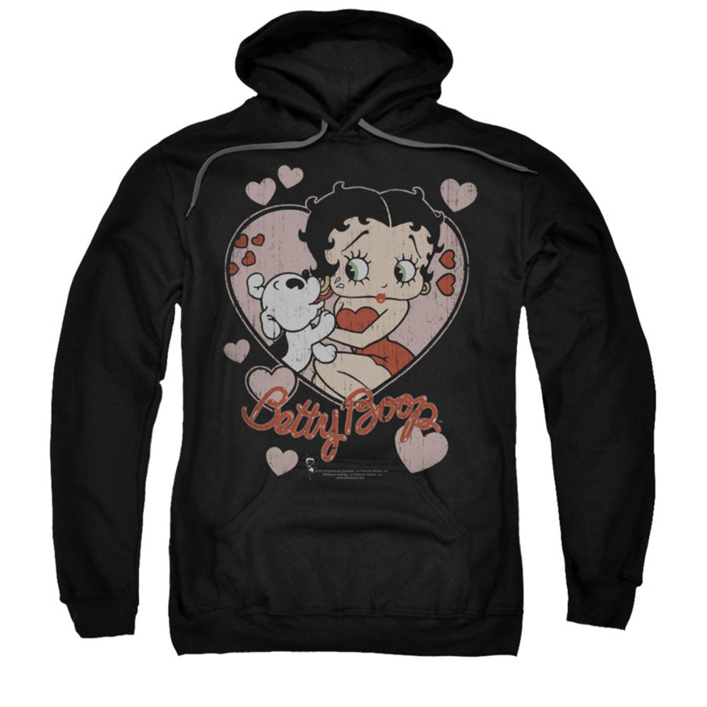 Betty Boop Classic Kiss Hooded Sweatshirt