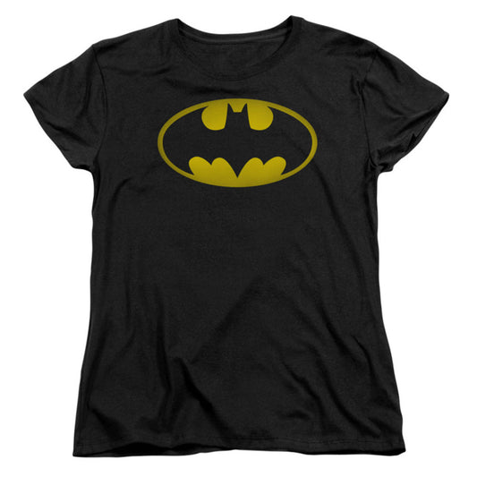 Washed Bat Logo Womens T-shirt