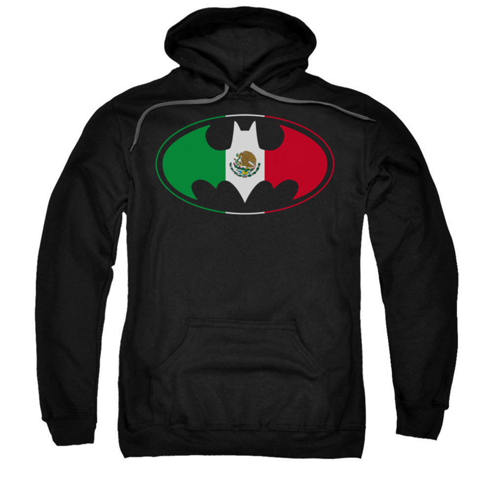 Batman Mexican Flag Shield Hooded Sweatshirt
