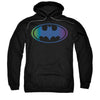 Gradient Bat Logo Hooded Sweatshirt