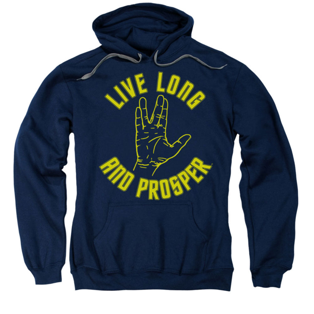 Star Trek Live Long Hand Hooded Sweatshirt