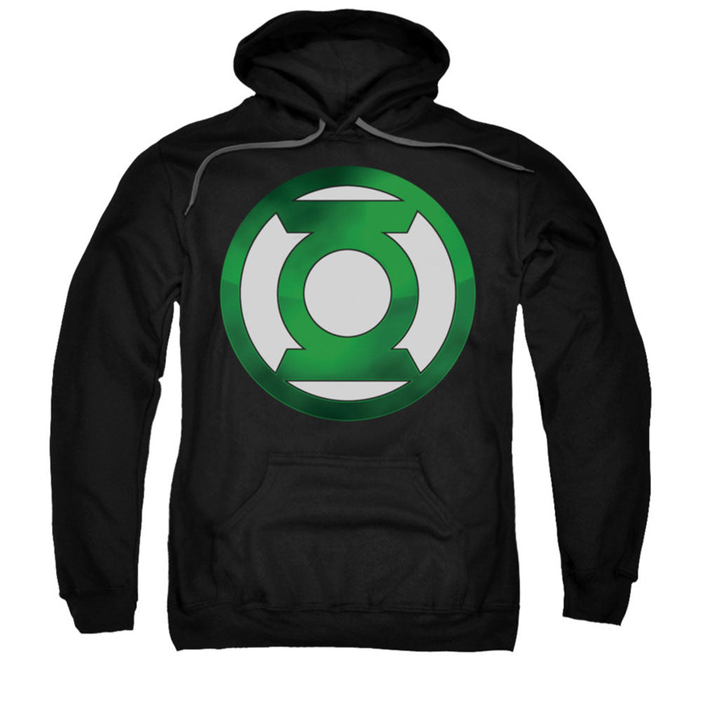 Green Lantern Green Chrome Logo Hooded Sweatshirt