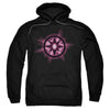 Sapphire Glow Hooded Sweatshirt