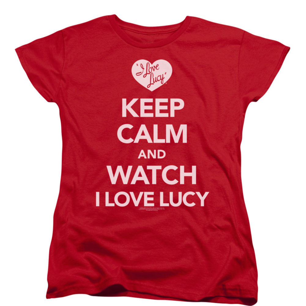 Keep Calm And Watch Womens T-shirt