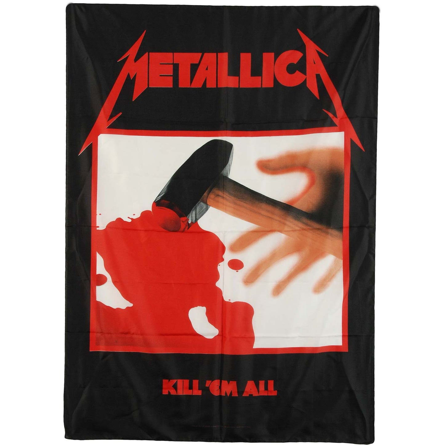 Kill Em All Poster Flag