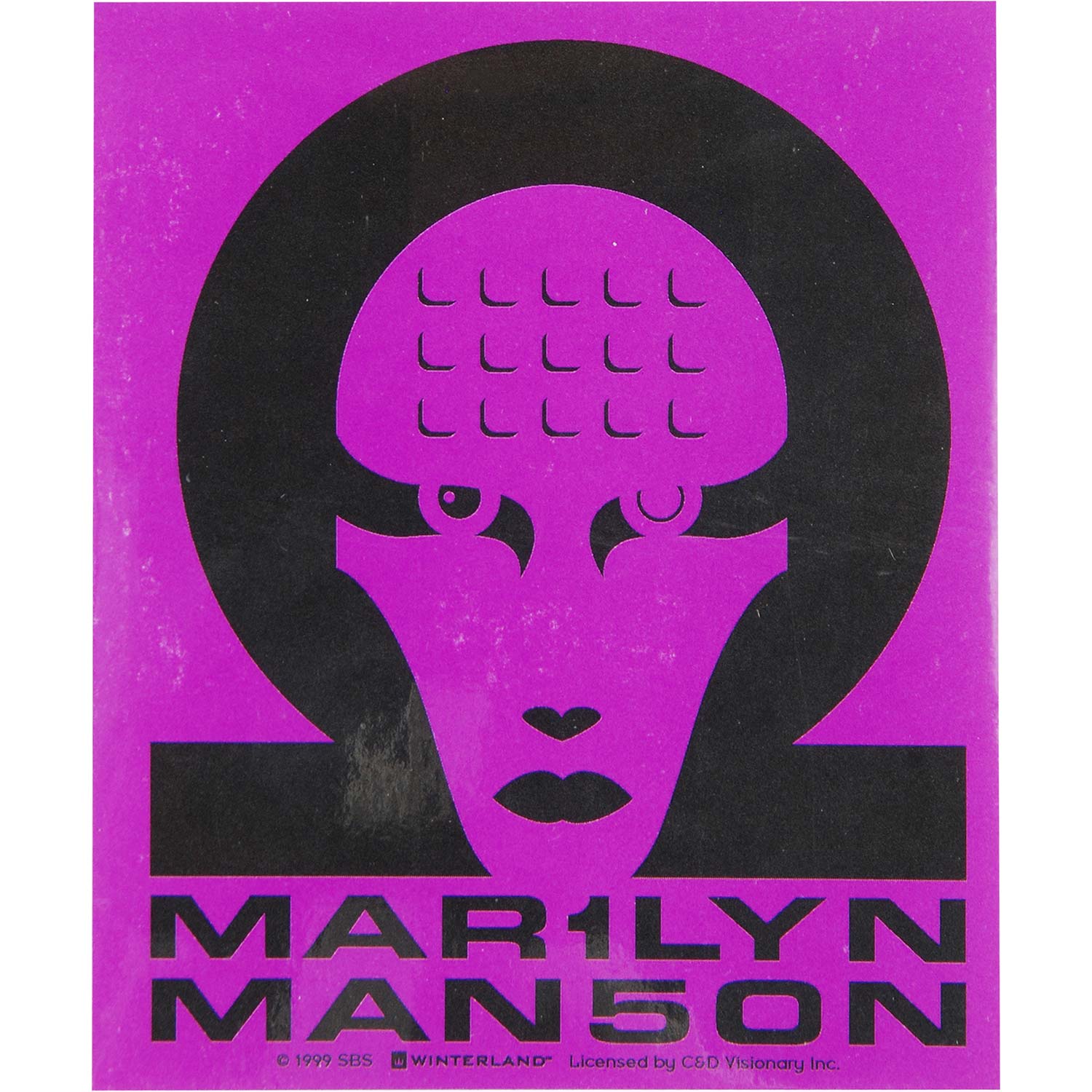 Marilyn Manson Sticker