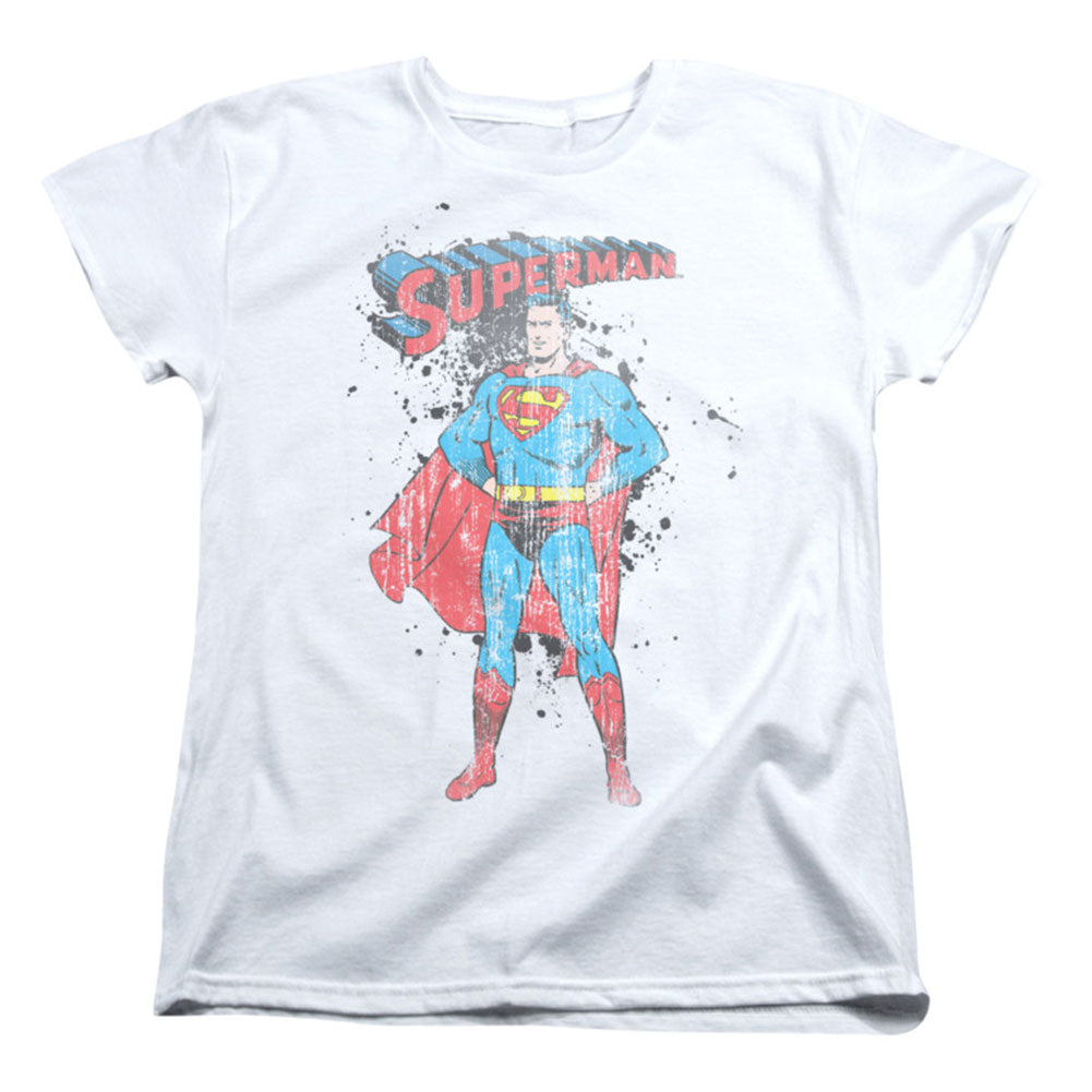 Vintage Ink Splatter Womens T-shirt