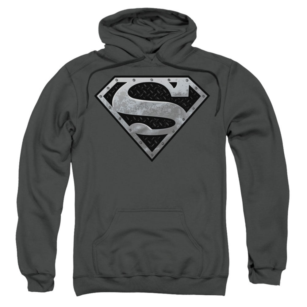 Superman Super Metallic Shield Hooded Sweatshirt