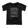 Steel Text Childrens T-shirt