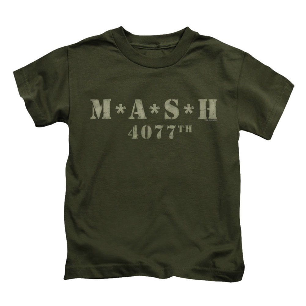Mash Distressed Logo Childrens T-shirt