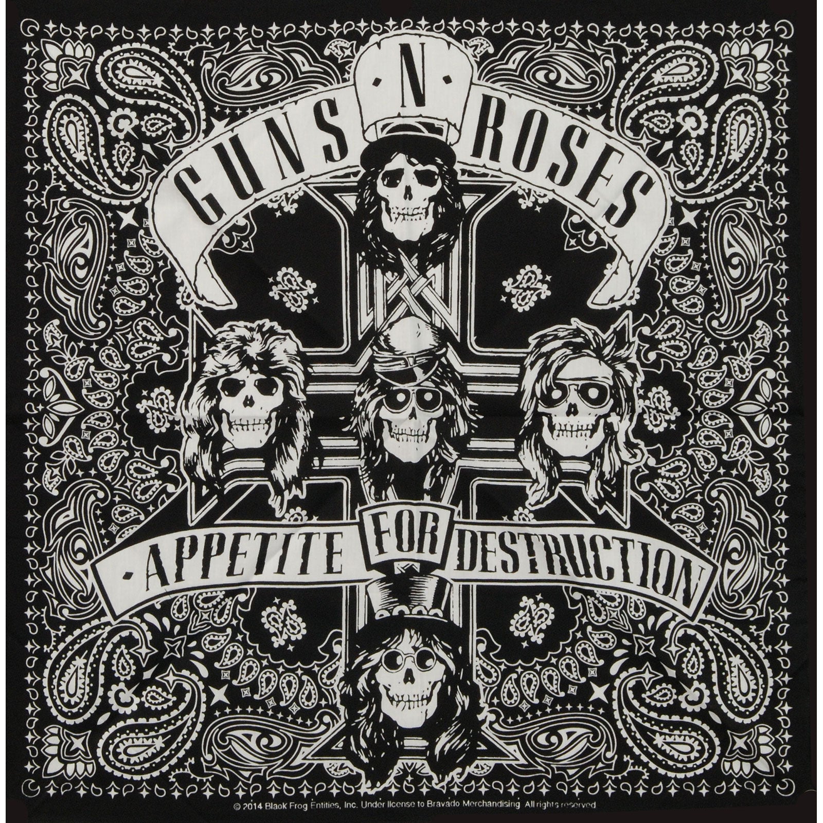 Guns N Roses Appetite Bandana | Guns N Roses Merch Store