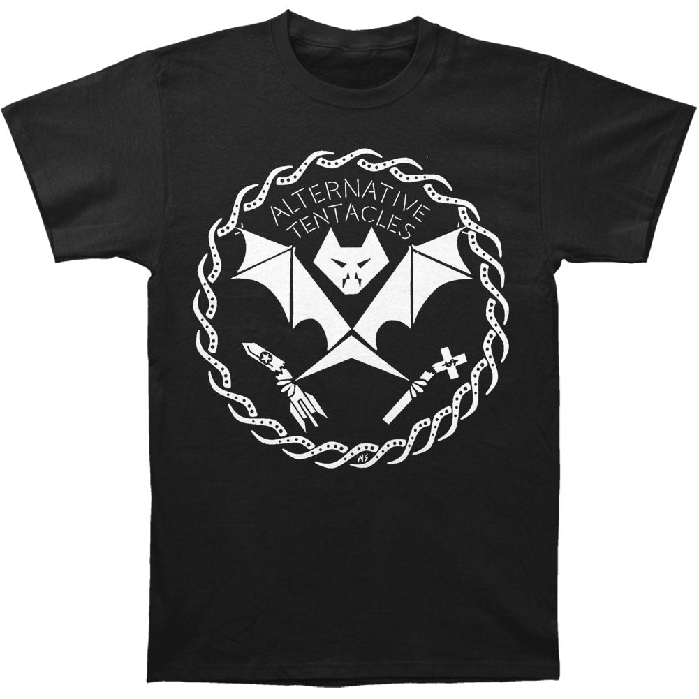 Alternative Tentacles AT Black Bat T-shirt