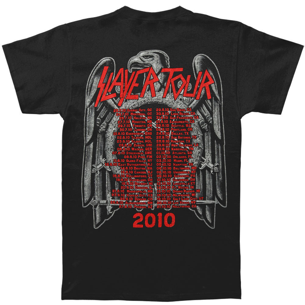 Slayer Giant Eagle 2010 Tour T-shirt