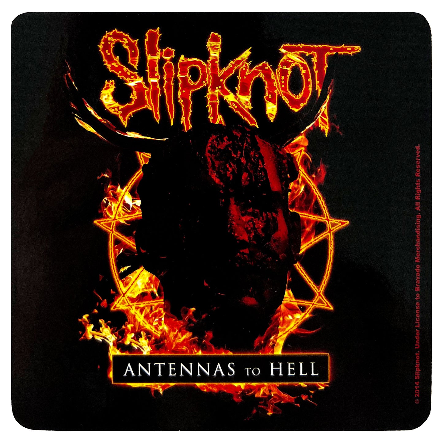 Slipknot Antennas Coaster