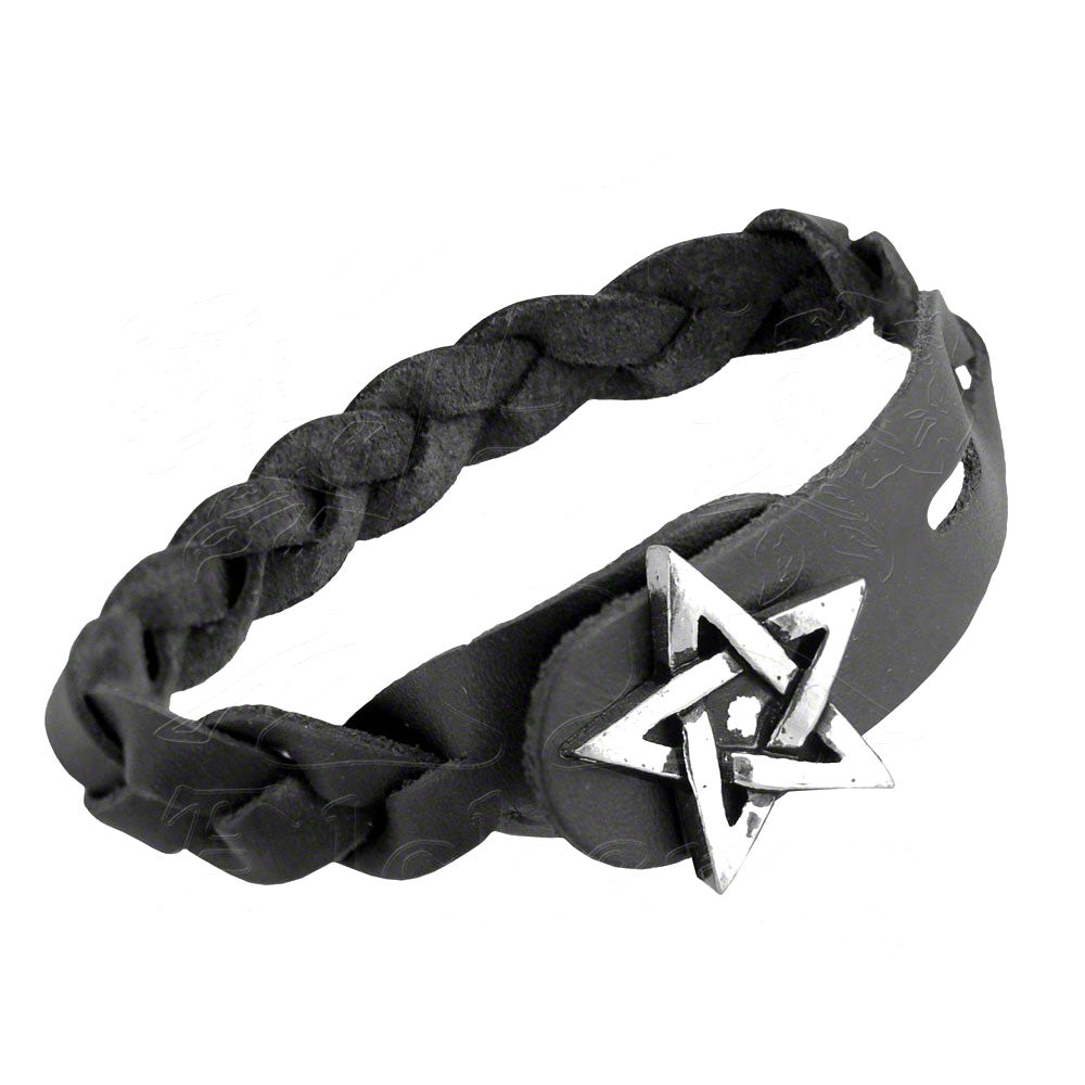 Alchemy Of England Pentagram- Gaelic Plait Bracelet