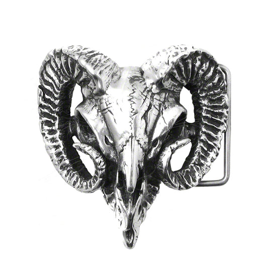Alchemy Of England Ram's Skull Belt Buckle