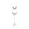 Wings of Love Champagne Glass Glassware