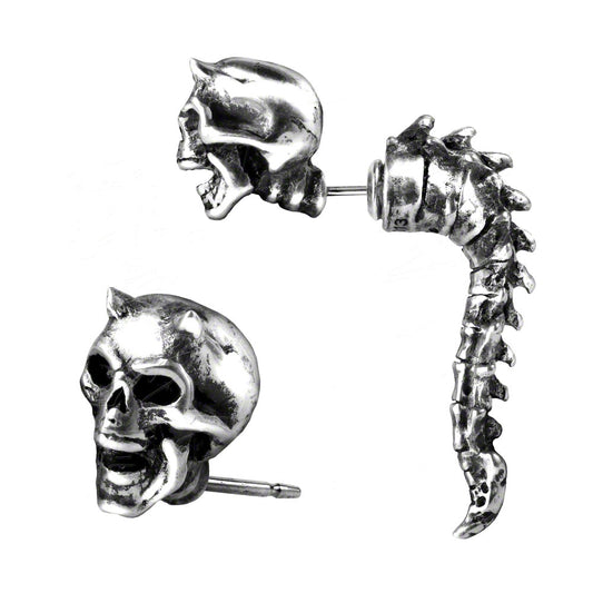 Alchemy Of England Wraith Spine Earrings