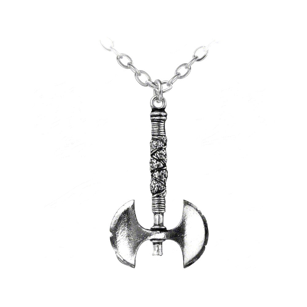 Alchemy Of England Double Axe Necklace