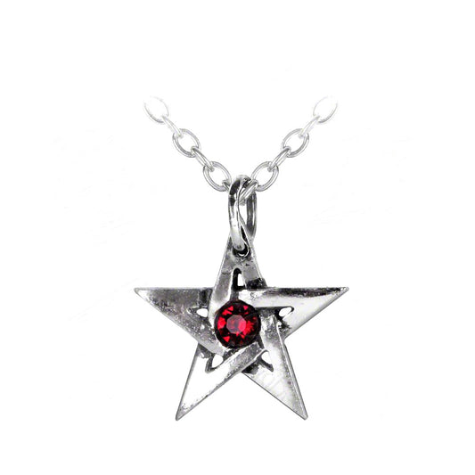 Alchemy Of England Crystal Pentagram Necklace