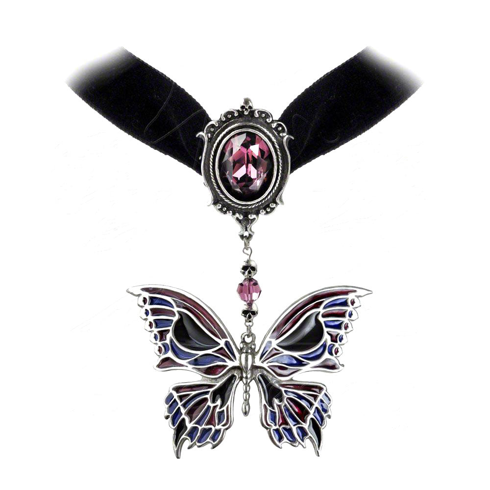 Alchemy Of England Alchemy Of England Death's-Head Butterfly Necklace