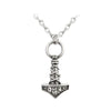 Thor's Hammer Amulet Pendant Necklace