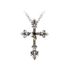 Maryam Theotokos Ring Cross Pendant Necklace