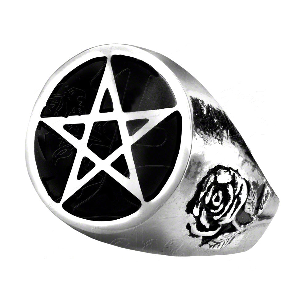 Alchemy Of England Roseus Pentagram Ring