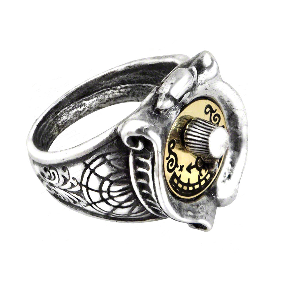 Alchemy Of England GMT Feromonic Field Detector Ring