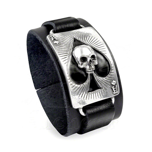 Alchemy Of England Ace Of Dead Spades Bracelet