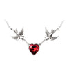 Swallow Heart Necklace