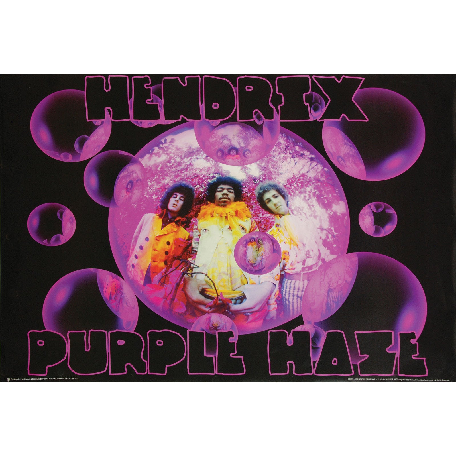 Jimi Hendrix Purple Haze Domestic Poster