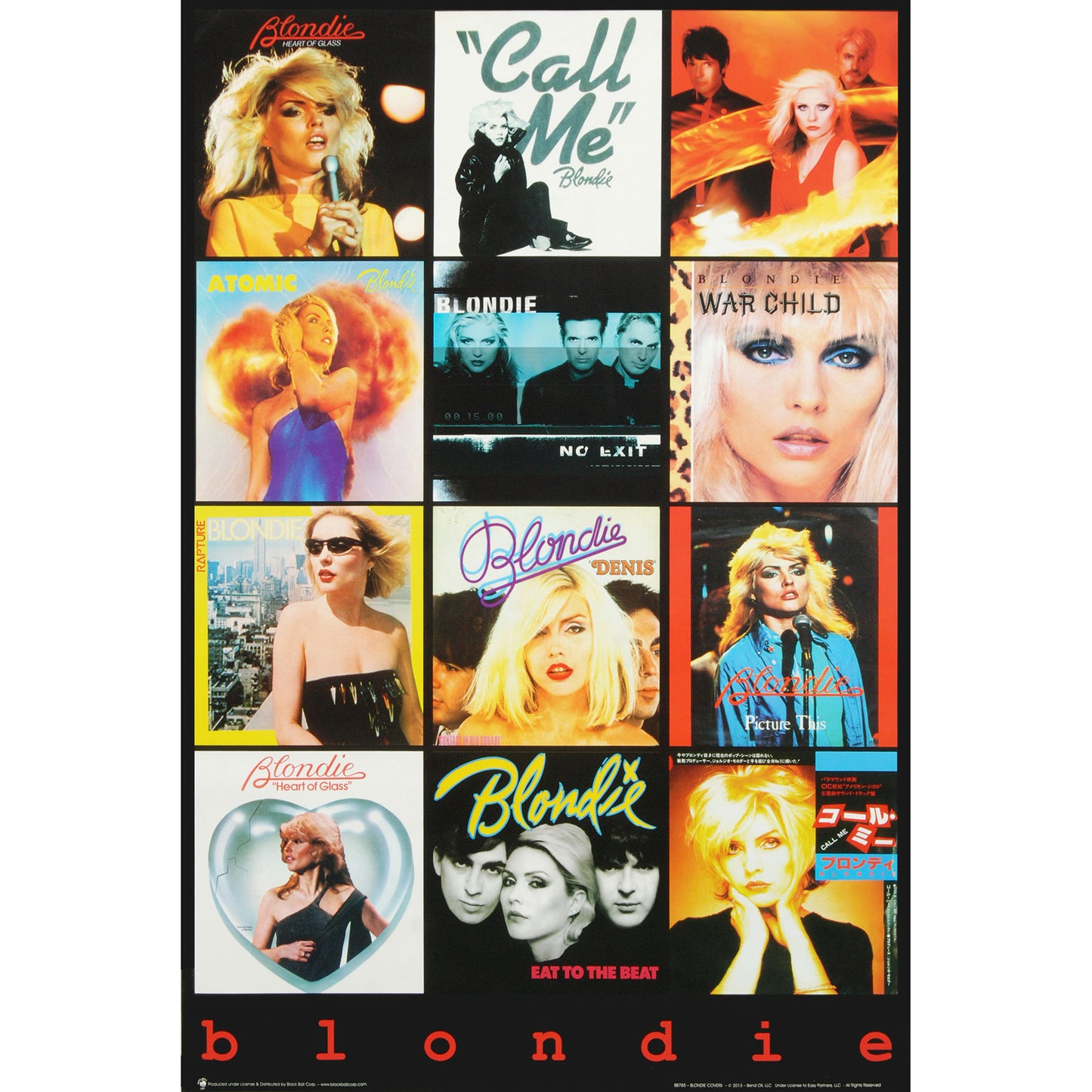 Blondie Covers Domestic Poster