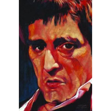Scarface Stephen Fishwick Domestic Poster