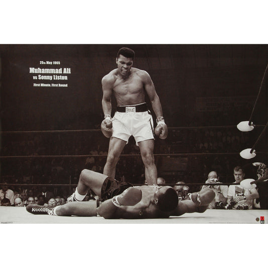 Muhammad Ali Ali Vs Liston Domestic Poster