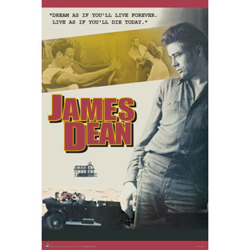 James Dean Dream Domestic Poster
