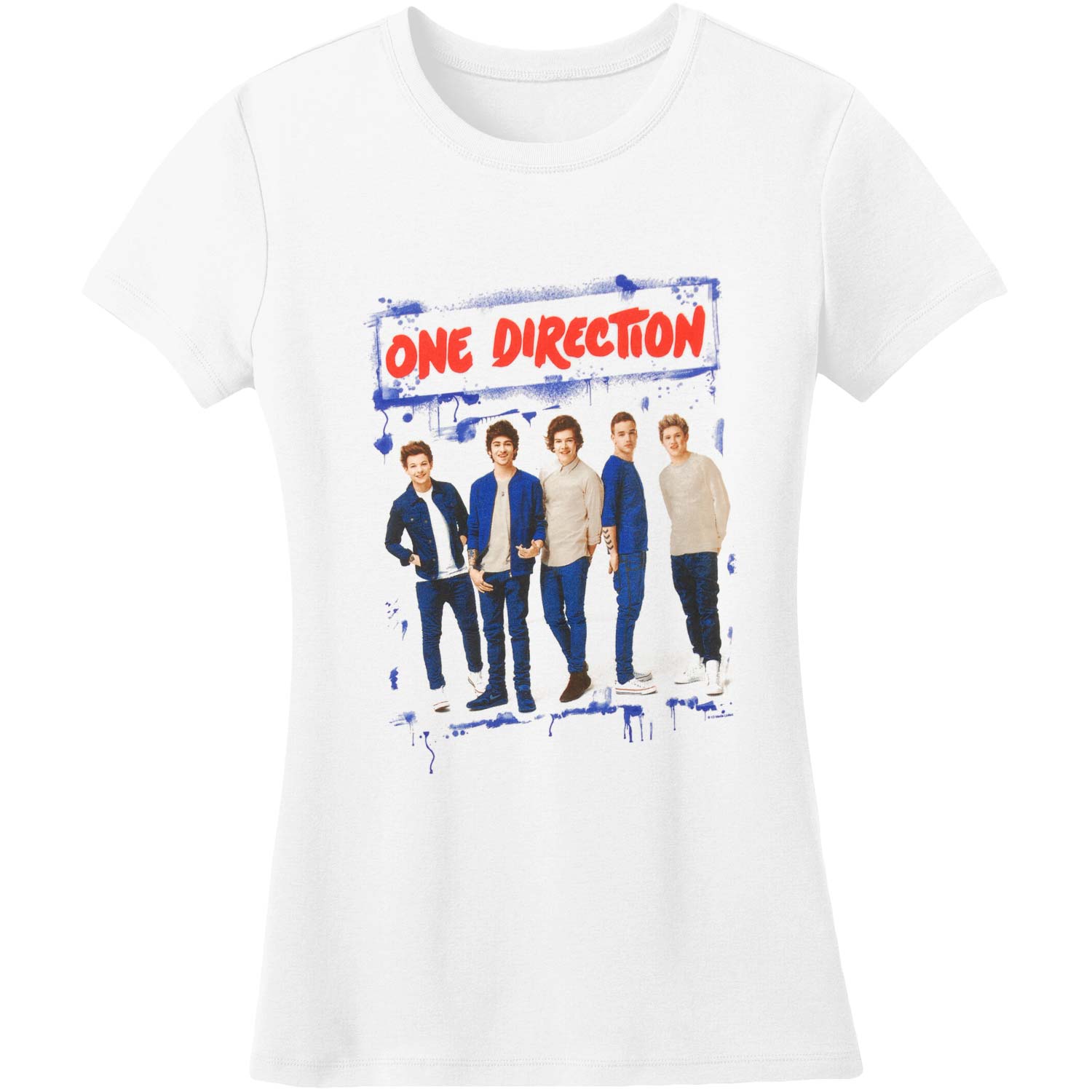 One Direction Spray Paint Soft Junior Top