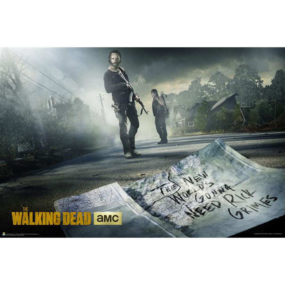 Walking Dead New World Domestic Poster