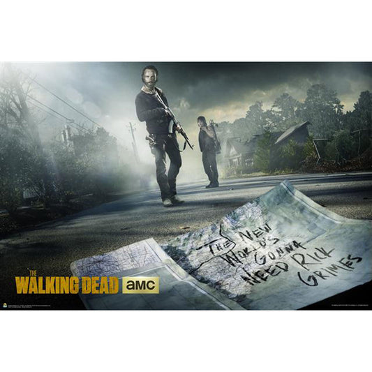 Walking Dead New World Domestic Poster