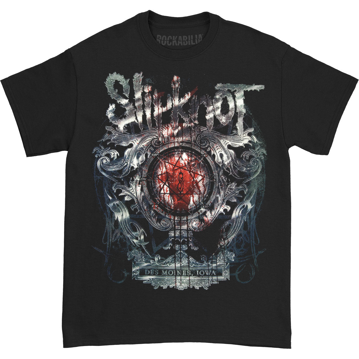 Slipknot Des Moines Crest T-shirt