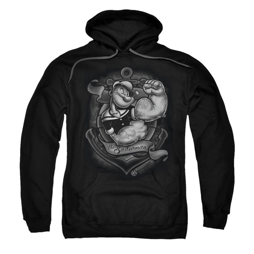 Popeye Popeye Anchors Away Hooded Sweatshirt