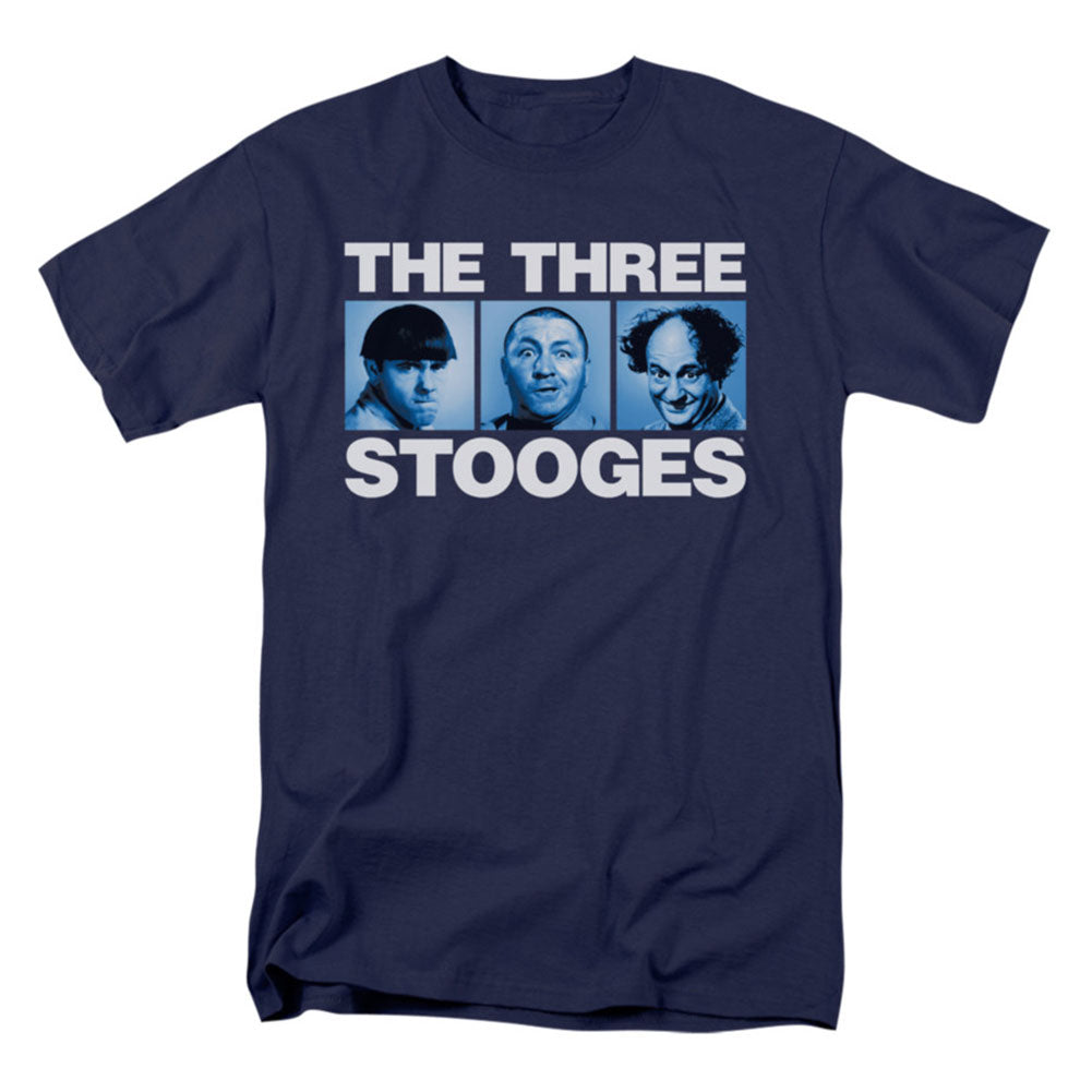 Three Stooges Three Squares T-shirt