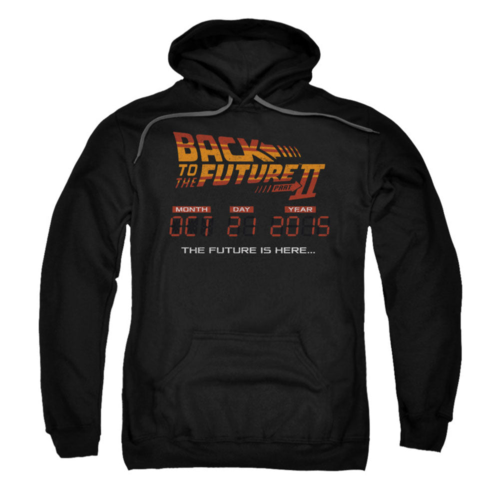Back To The Future Future Is Here Hooded Sweatshirt