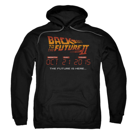 Back To The Future Back To The Future Future Is Here Hooded Sweatshirt