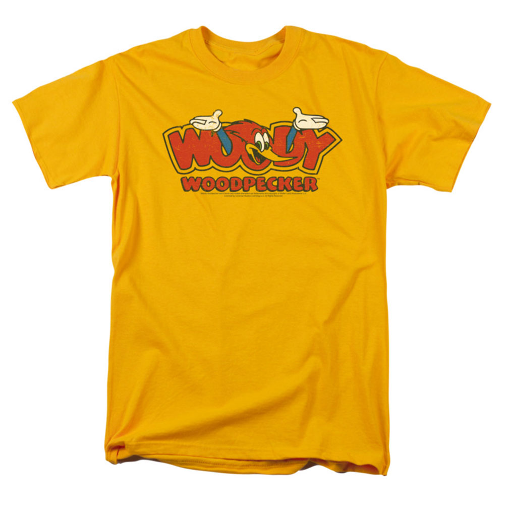 Woody Woodpecker In Logo T-shirt